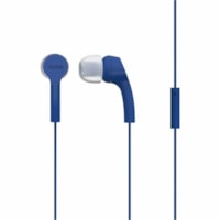 Koss KEB9i Earbuds & In Ear Headphones - Stereo - Mini-phone (3.5mm), TRRS - Wired - 16 Ohm - 18 Hz to 20 kHz - Earbud - Binaural - In-ear - 4 ft (1.22 m) Cable - Blue