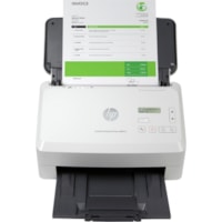 HP Scanjet Enterprise Flow 5000 S5 Sheetfed Scanner - 600 dpi Optical - 65 ppm (Mono) - 65 ppm (Color) - Color, Grayscale, Monochrome Scan - Duplex Scanning - Cut Sheet Paper, Laser Paper, Pre-punched Paper, Cheques, Business Card, Form, Plastic Card, Stapled Media, Plastic Carrier Sheet - USB