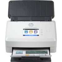 HP Scanjet Enterprise Flow N7000 snw1 Sheetfed Scanner - 600 x 600 dpi Optical - 48-bit Color - 8-bit Grayscale - 75 ppm (Mono) - 75 ppm (Color) - Color, Grayscale Scan - PC Free Scanning - Duplex Scanning - Business Card, Plastic Card, Cut Sheet Paper, Laser Paper, Inkjet Paper, Pre-punched Paper, 