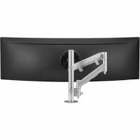 Atdec Modular Desk Mount for Monitor, Display Screen, Curved Screen Display, All-in-One Computer, Flat Panel Display - Silver - 15.88 kg Load Capacity - 75 x 75, 100 x 100 - VESA Mount Compatible - Aluminum