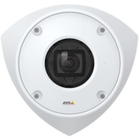 AXIS Q9216-SLV 4 Megapixel HD Network Camera - Dome - White  - 49.21 ft (15 m) Night Vision - H.264, H.265, H.264 (MPEG-4 Part 10/AVC), H.265 (MPEG-H Part 2/HEVC), MJPEG - 2304 x 1728 Fixed Lens - 60 fps - RGB CMOS - Conduit Mount, Corner Mount - Impact Resistant