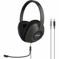 Casque SB42 Filaire Supra-auriculaire, Par dessus l'Oreille Stéréo - Noir, Gris Koss - Stéréo - USB, USB Type A - Filaire - 20 Hz à 20 kHz - Supra-auriculaire, Par dessus l'Oreille - Binaural - Circumaural - 8 pi Câble - Noir, Gris