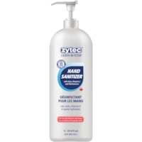 Gel désinfectant pour les mains Germ Buster - Zytec - 1,06 quart (1000 mL) - Flacon pompe Dsitributeur - Tue les germes, Antibactérien - Mains - Hydratant - clair - 1 chaque