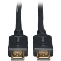Tripp Lite series - Câble A/V P568-040-HD-CL2 - 40 pi (12,19 m) HDMI Câble audiovisuel pour Périphérique audio/vidéo, HDTV, Moniteur, Home Cinéma, Chromebook, MacBook, Tablette, PC, Lecteur Blu-ray, Console de jeu, Box TV, ... - Supports up to 4096 x 2160 - Bl