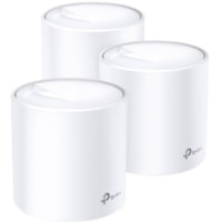 Point d'accès sans fil Deco X20 Bi bande 802.11ax 1,76 Gbit/s TP-Link - 5 GHz, 2,40 GHz - 2 x Antenne(s) interne - Interne - Technologie MIMO - 2 x Réseau (RJ-45) - Gigabit Ethernet - Bureau - 3