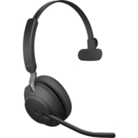 Casque Evolve2 65 Sans fil Sur tête Mono Canal - Noir Jabra - Mono Canal - USB Type A - Sans fil - Bluetooth - Sur tête - Monaural - Supra-aural - Noir