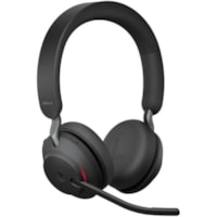 Jabra Evolve2 65 Headset - Stereo - USB Type C - Wireless - Bluetooth - Over-the-head - Binaural - Supra-aural - Black