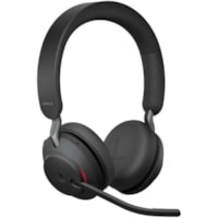 Casque Evolve2 65 Sans fil Sur tête Stéréo - Noir Jabra - Stéréo - USB Type C - Sans fil - Bluetooth - Sur tête - Binaural - Supra-aural - Noir