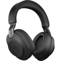 Jabra Evolve2 85 Headset - Stereo - Wireless - Bluetooth - Over-the-head - Binaural - Supra-aural - Black