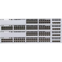 Cisco Catalyst 9300L-24UXG-2Q-A Switch - 24 Ports - Manageable - 3 Layer Supported - Modular - 1100 W Power Consumption - Twisted Pair, Optical Fiber - 1U - Rack-mountable, Desktop