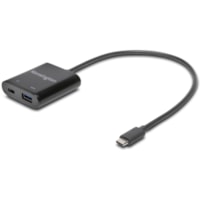 Kensington PD1000 USB-C Dongle - for Notebook - 95 W - USB Type C - 3 x USB Ports - USB Type-A - USB Type-C - Wired