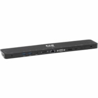 Tripp Lite by Eaton U442-DOCK7D-B Docking Station - for Notebook/Tablet/Smartphone - 100 W - USB Type C - 2 x USB 2.0 - 2 x USB 3.0 - USB Type-C - Network (RJ-45) - 1 x HDMI Ports - HDMI - VGA - DisplayPort - Black - Thunderbolt - Wired