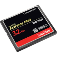 CompactFlash Extreme PRO 32 Go SanDisk - 160 Mo/s Lecture - 150 Mo/sSpaceEcriture