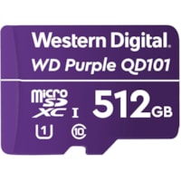 microSDXC Purple 512 Go Western Digital - 3 Année Garantie