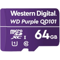 microSDXC Purple 64 Go Western Digital - 3 Année Garantie