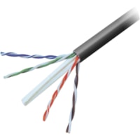 Câble réseau 500 pi Catégorie 6 Belkin - 500 pi Catégorie 6 Câble réseau pour Périphérique réseau, ATM - First End : Fil dénudé - Second End : Fil dénudé - 1.2 Gbit/s - 23 AWG - Noir