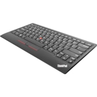 Lenovo ThinkPad TrackPoint Keyboard II (US English) - Wired/Wireless Connectivity - Bluetooth - 2.40 GHz - USB Type A Interface - English (US) - Notebook - Trackpoint - Windows, Android, PC - Black