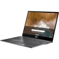 Chromebook 2 en 1 CP713-2W CP713-2W-568T 13,5 po (342,90 mm) Écran tactile Convertible - 2K - (Intel Core i5 10e génération i5-10210U) - 16 Go - 256 Go SSD - Anglais (USA) Clavier - Gris acier Acer - 2256 x 1504 - ChromeOS - Intel UHD Graphics - Technologie IPS, CineCrystal (Éblouissem