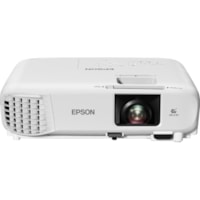 Projecteur LCD PowerLite W49 - 16:10 - Installation au plafond Epson - 1280 x 800 - Avant, Arrière, Plafond - 8000 Heure Mode Normal - 17000 Heure Mode Économie - WXGA - 16,000:1 - 3800 lm - HDMI - USB - Salle de classe