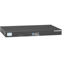 Black Box LES1700 Series Console Server - POTS Modem, Dual 10/100/1000 - New - 256 MB - DDR2 SDRAM - Optical Fiber, Twisted Pair - 2 Total Expansion Slot(s) - 2 x Network (RJ-45) - 2 x USB - 16 - Phone Line (RJ-11) - 10/100/1000Base-T - Gigabit Ethernet - Management Port - Rack-mountable 