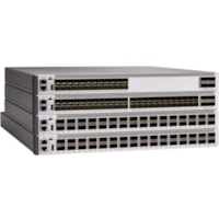 Cisco Catalyst 9500 16-port 10G switch, NW Ess. License - Manageable - 10 Gigabit Ethernet - 10GBase-X - Refurbished - 3 Layer Supported - Modular - 950 W Power Consumption - Optical Fiber - 1U - Rack-mountable