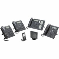 Cisco 6821 IP Phone - Corded - Corded - Wall Mountable - 2 x Total Line - VoIP - 2.5" (63.50 mm) LCD - 2 x Network (RJ-45) - PoE Ports