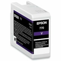 Epson UltraChrome PRO 770 Original Inkjet Ink Cartridge - Violet Pack - Inkjet