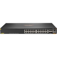 Commutateur Ethernet CX 6200 24 Ports Gérable HPE - 24 Ports - Gérable - 3 Couche supportée - Modulaire - 65 W Consommation d'énergie - 370 W Budget PoE - Paire torsadée, Fibre Optique - PoE Ports - Montable en rack - À vie Garantie limitée