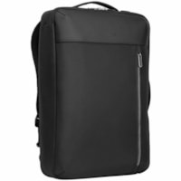 Étui de transport Urban TBB595GL (Sac à dos) pour 15.6po Ordinateur Portable - Noir Targus - Bandoulière, Courroie de chariot, Poignée - hauteur de 18.50po (469.90 mm) x largeur de 12.20po (309.88 mm) x profondeur de 3.54po (89.92 mm) - 17 L Capacité de volume