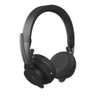 Logitech Zone Wireless Headset - Stereo - Wireless - Bluetooth - 98.4 ft - 30 Hz to 13 kHz - Over-the-head - Binaural - Circumaural - Omni-directional, MEMS Technology, Electret, Condenser, Noise Cancelling Microphone - Noise Canceling