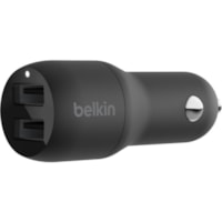 Adaptateur de voiture BoostCharge 24 W Belkin - 24 W - 5 V DC Sortie