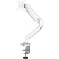 Fellowes Platinum Mounting Arm for Monitor - White - 1 Display(s) Supported - 32" Screen Support - 17.60 lb (7983.23 g) Load Capacity - 1 Each