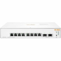 Commutateur Ethernet 10 Ports Gérable HPE - 10 Ports - Gérable - 3 Couche supportée - Modulaire - 2 Emplacements SFP - Fibre Optique, Paire torsadée - Bureau - À vie Garantie limitée