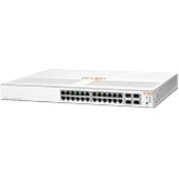 HPE Instant On 1930 24G 4SFP/SFP+ Switch - 28 Ports - Manageable - 3 Layer Supported - Modular - 22.60 W Power Consumption - Optical Fiber, Twisted Pair - Rack-mountable - Lifetime Limited Warranty