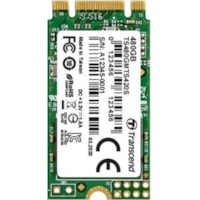 Disque SSD 420S 480 Go - M.2 2242 Interne - SATA (SATA/600) Transcend - Notebook Appareil compatible - 0,3 DWPD - 160 To TBW - 530 Mo/s Taux de transfer maximale en lecture