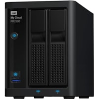 WD My Cloud Pro Series Network Attached Storage - 1 x Intel Pentium N3710 Quad-core (4 Core) 1.60 GHz - 2 x HDD Supported - 2 x HDD Installed - 28 TB Installed HDD Capacity - 4 GB RAM DDR3L SDRAM - RAID Supported - 0, 1, JBOD RAID Levels - 2 x Total Bays - Gigabit Ethernet - Network (RJ-45) - My Clo