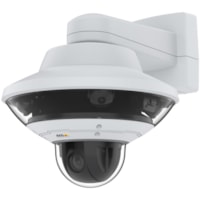 AXIS Q6010-E 60 Hz 5 Megapixel Outdoor Network Camera - Color - Dome - White - TAA Compliant - H.264, H.264 (MPEG-4 Part 10/AVC), H.264 (MP), H.264 HP, H.265, H.265 (MPEG-H Part 2/HEVC), H.265 (MP) - 2592 x 1944 - 2.8 mm Fixed Lens - 20 fps - RGB CMOS - Corner Mount, Bracket Mount, Pole Mount, Ceili