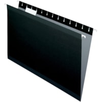 TOPS Legal Hanging Folder - 8 1/2" (215.90 mm) x 14" (355.60 mm) - Black - 25 / Box