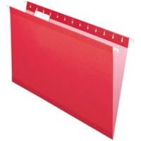 TOPS Legal Hanging Folder - 8 1/2" (215.90 mm) x 14" (355.60 mm) - Red - 25 / Box