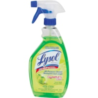 Lysol 4 in 1 Cleaner - For Nonporous Surface, Kitchen, Bathroom, Multi Surface - Spray - 22 fl oz (0.7 quart) - Green Apple Scent Width - 1 Each - Disinfectant, Long Lasting, Deodorize