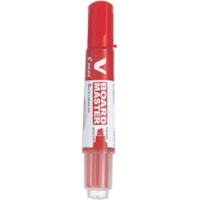 BeGreen V Board Master Dry Erase Whiteboard Marker - Chisel Marker Point - Refillable - Red Ink - 1 Each