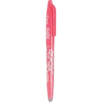 Pilot FriXion Ball Erasable Gel Rollerball Pen - 0.7 mm (0.03") Pen Point - Refillable - Coral Pink Ink - Thermosensitive Gel Ink - Rubber Tip - 1 Each