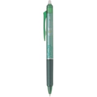 Pilot FriXion® Ball Clicker Retractable Erasable Pen - 0.5 mm (0.02") Marker Point - Refillable - Retractable - Green Ink - Rubber Tip - 1 Each