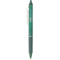 Pilot FriXion® Ball Clicker Retractable Erasable Pen - 0.7 mm (0.03") Marker Point - Refillable - Retractable - Green Ink - Rubber Tip - 1 Each