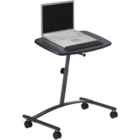 Global Productivity Solutions Computer Desk - Granite Rectangle Top - Height Adjustable - 24" (609.60 mm) to 29" (736.60 mm) Adjustment - 26" (660.40 mm) Table Top Width x 15.3" (387.35 mm) Table Top Depth - 29" (736.60 mm) Height - 1 Each