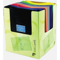 Winnable Report Cover - 80 Sheet Capacity - 3 Fastener(s) - 2 Left Pocket(s) - Green - 1 Each