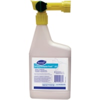 Diversey Dumpster Fresh - 32 fl oz (1 quart) - Floral Scent Width - 4 / Carton - Non-pathogenic - Green