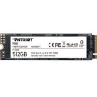 Disque SSD P300 512 Go - M.2 2280 Interne - PCI Express NVMe (PCI Express NVMe 3.0 x4) Patriot Memory - Ordinateur de bureau, Notebook Appareil compatible - 160 To TBW - 1700 Mo/s Taux de transfer maximale en lecture - 3 Année Garantie