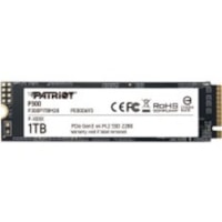 Disque SSD P300 1 To - M.2 2280 Interne - PCI Express NVMe (PCI Express NVMe 3.0 x4) Patriot Memory - 320 To TBW - 2100 Mo/s Taux de transfer maximale en lecture - 3 Année Garantie