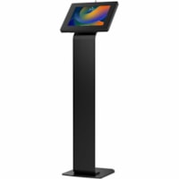 CTA Digital Premium Large Locking Floor Stand Kiosk (Black) - Up to 12.9" (327.66 mm) Screen Support - 50" (1270 mm) Height x 14.70" (373.38 mm) Width x 16" (406.40 mm) Depth - Floor - Steel - Black